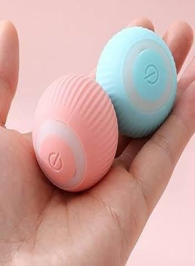 GERIX كرة جيريكس الذكية LED 360 درجة - (42 مم)، كرة دوارة تفاعلية قابلة لإعادة الشحن مع ضوء LED، لعبة مطاردة للقطط، لعبة مطاردة ذكية تدور تلقائيًا وتتجنب العوائق (متعددة الألوان) - Image 4